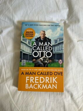3/25$ A man called Otto book by Fredrik backman